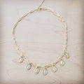 **Genuine 18K Gold Plated Necklace w/ Coin Pendants 261pp