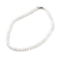 **Glass Pearl Collar Necklace Wedding Collection 259v