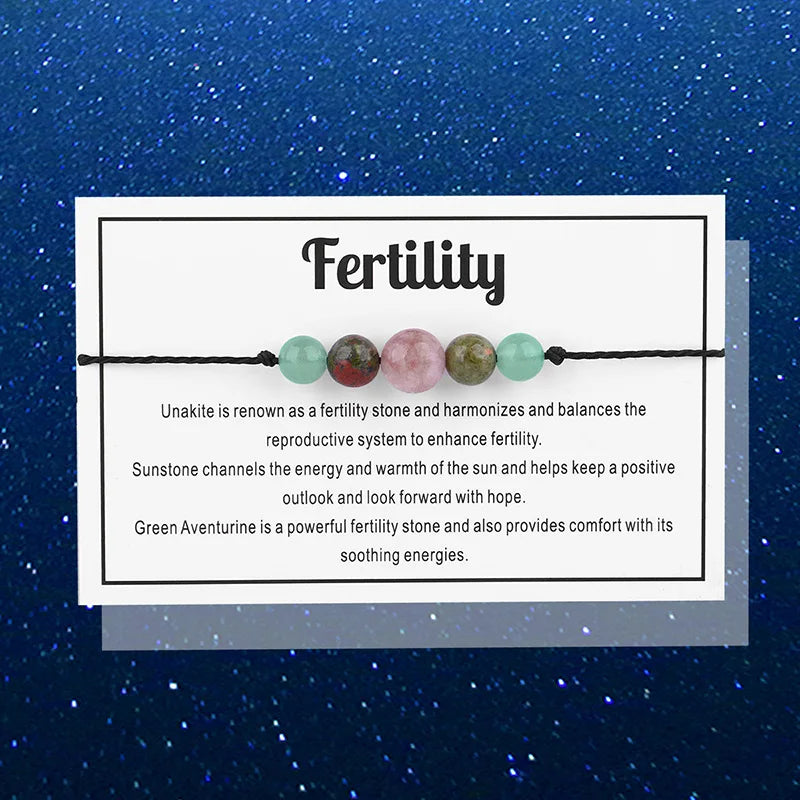 Healing Crystal Bead Bracelets
