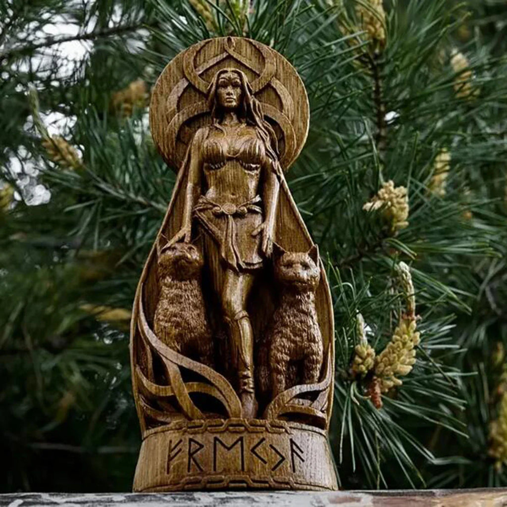 Freya Goddess Statue