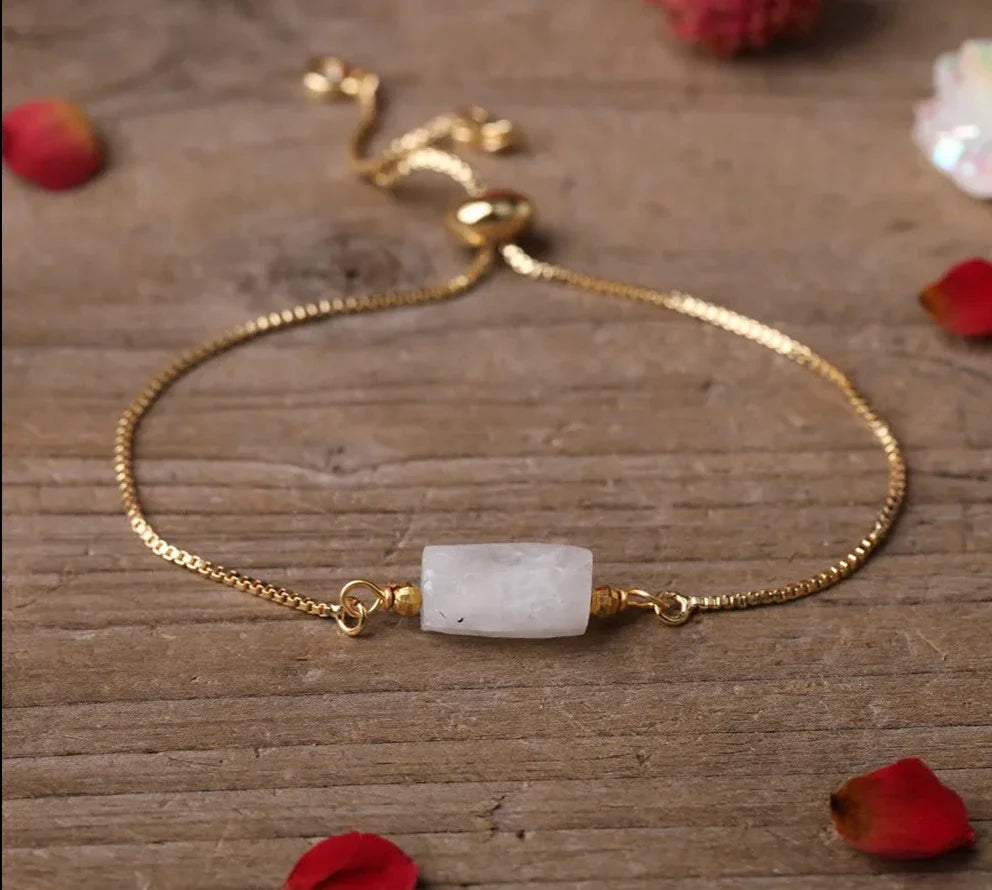 Crystal Gold Adjustable Bracelets