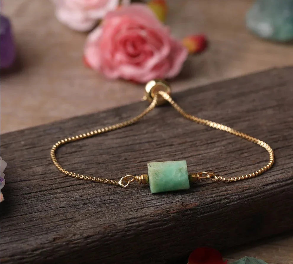 Crystal Gold Adjustable Bracelets