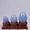 Blue Celestite Crystal Egg