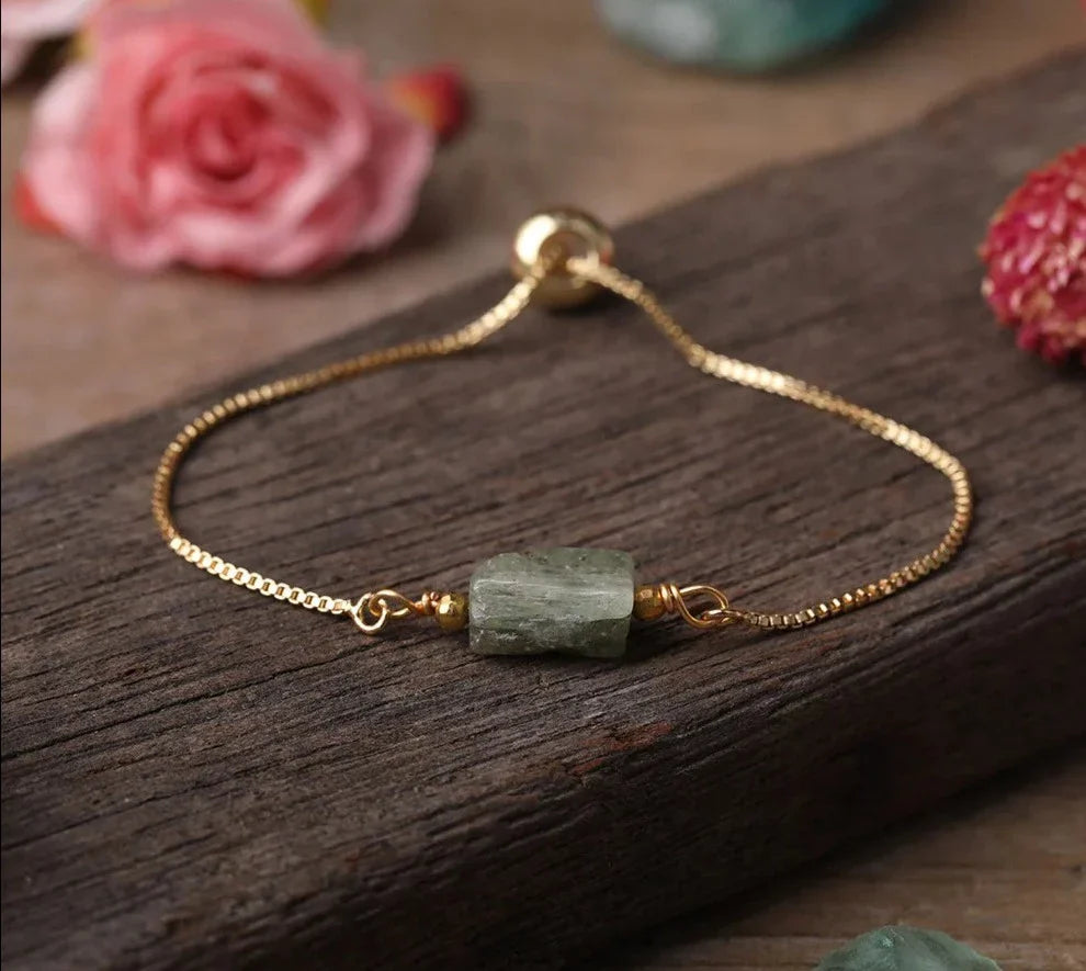 Crystal Gold Adjustable Bracelets