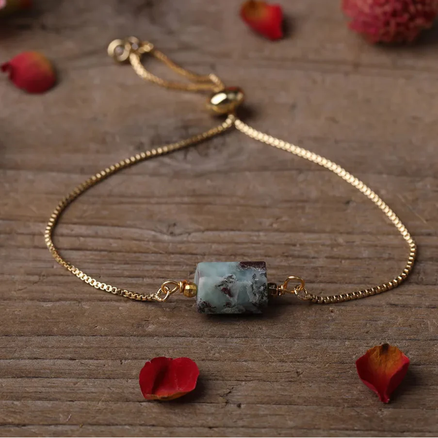 Crystal Gold Adjustable Bracelets
