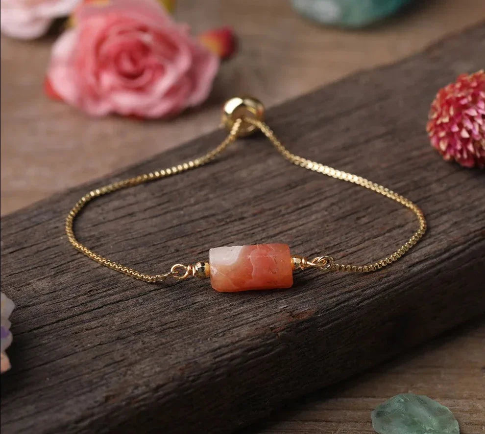 Crystal Gold Adjustable Bracelets