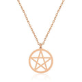 Pentacle Chain Necklace