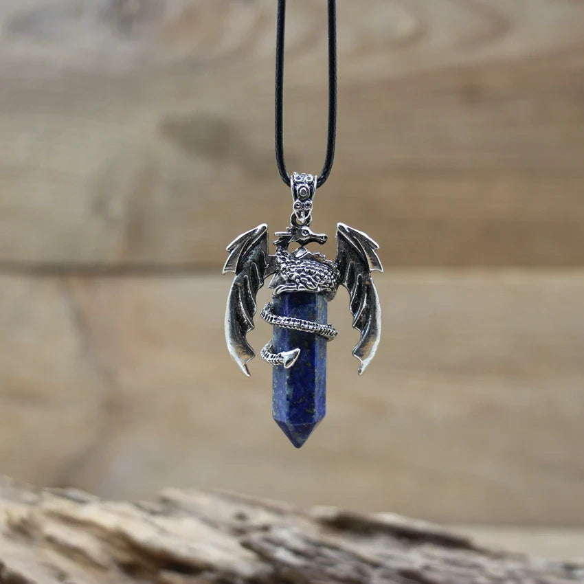 Dragon Crystal Pendant Necklace
