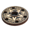 Pentacle Crystal Ball & Candle Holder