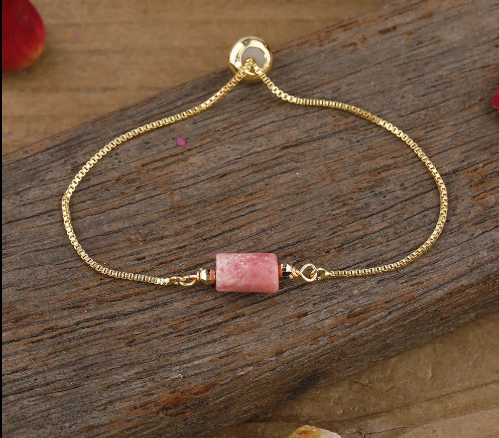 Crystal Gold Adjustable Bracelets
