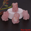 Crystal Cat Statues