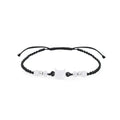 Moonstone Obsidian Cat Charm Bracelets