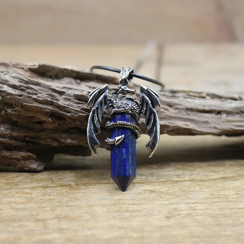 Dragon Crystal Pendant Necklace