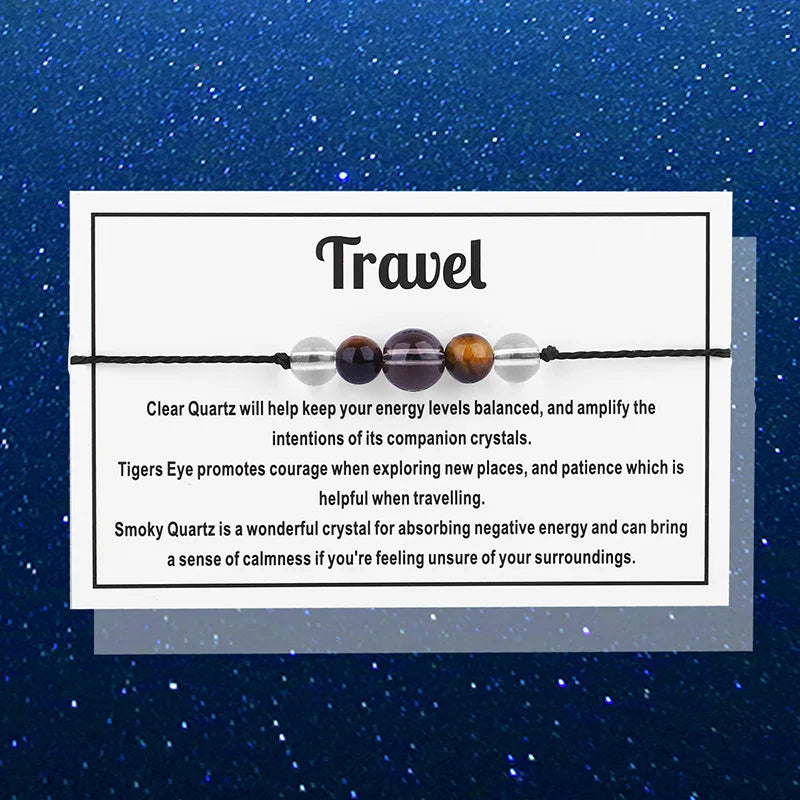 Healing Crystal Bead Bracelets