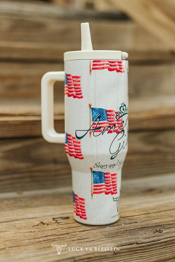 American Girl Printed Tumbler (40oz)