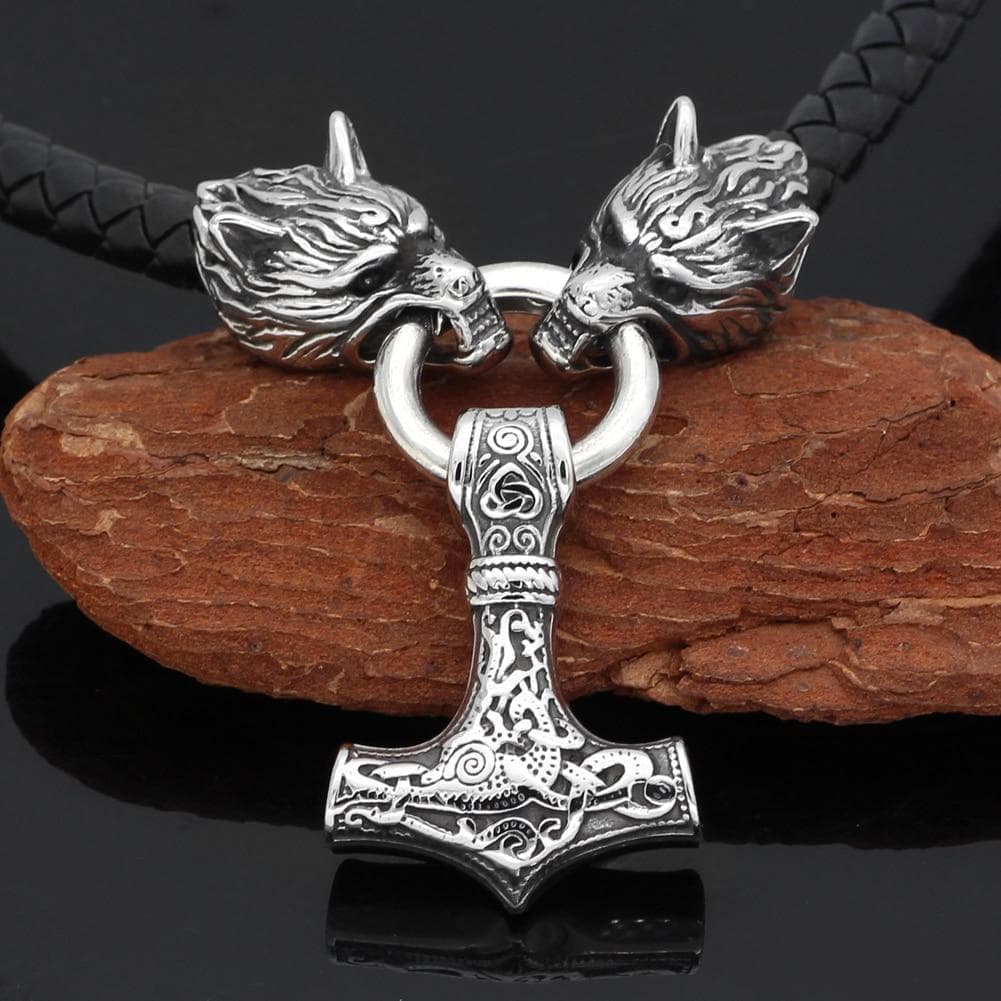 Viking Hammer Thor Mjölnir Necklace