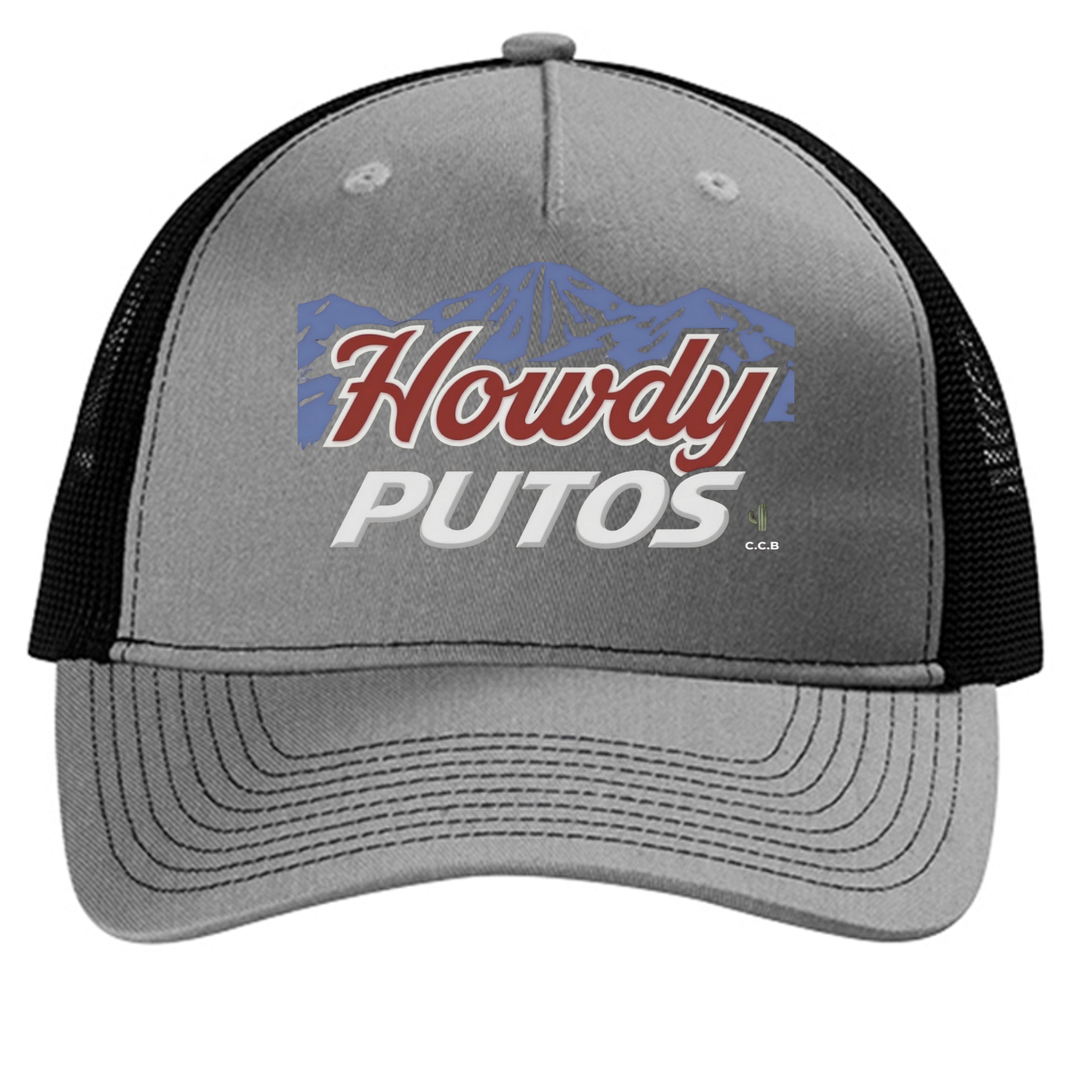 Heather Grey/ Black - C405 - FRONT