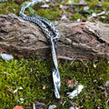 Vikings Twisted Rune Stainless Steel Pendant Necklace